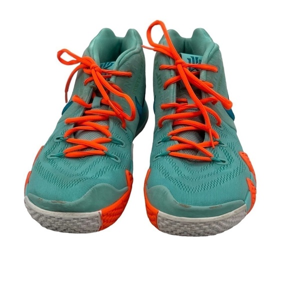 Nike Light Aqua Kyrie 4 Power Is Female Basketball Shoes Size 9 Men's - Picture 3 of 8